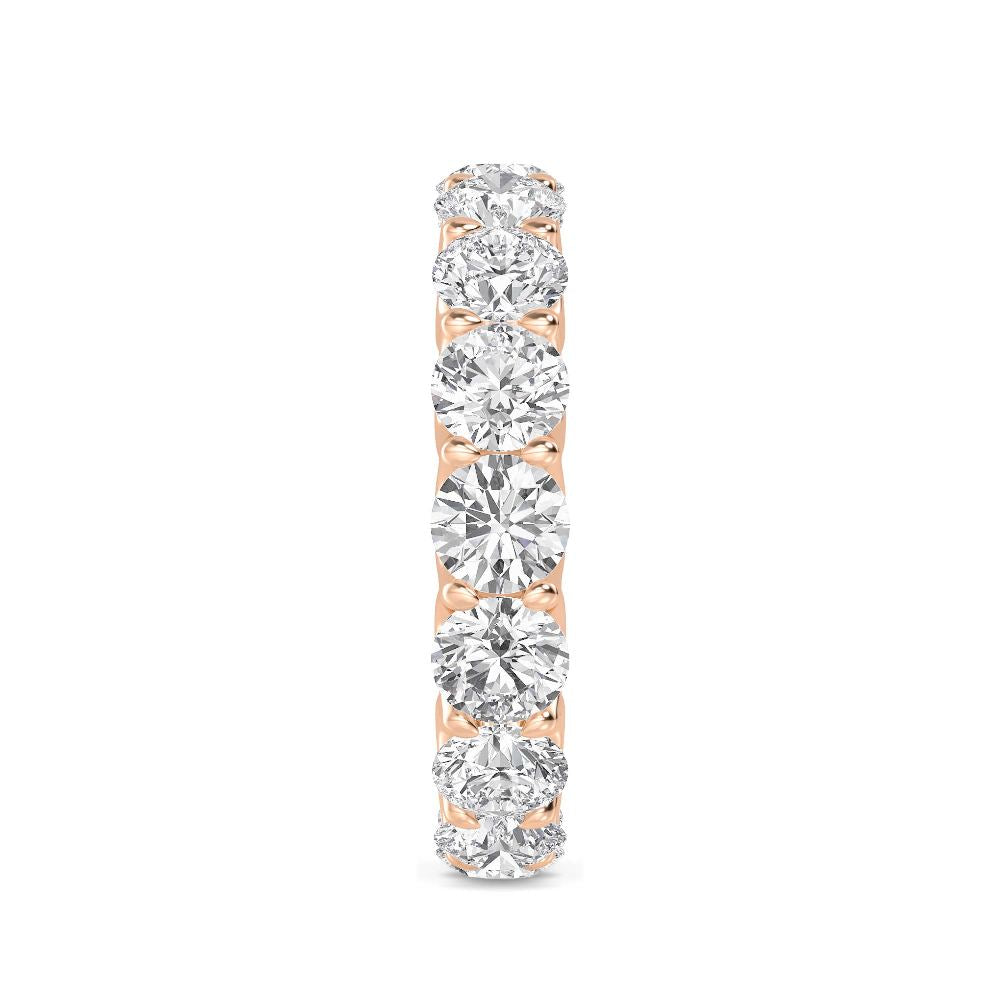Rose Gold / Harlow Diamond Wedding Band