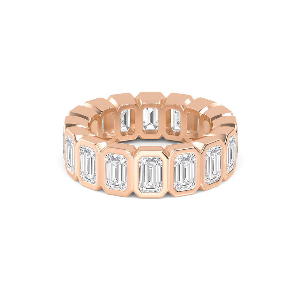 Rose Gold / Simone Eternity Wedding Band