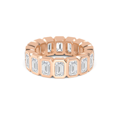 Rose Gold / Simone Eternity Wedding Band