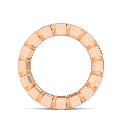 Rose Gold / Simone Eternity Wedding Band