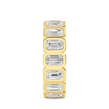 Yellow Gold / Simone Eternity Wedding Band