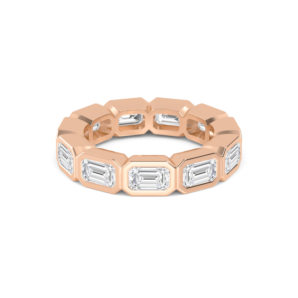 Rose Gold / Mahnoor Eternity Wedding Band