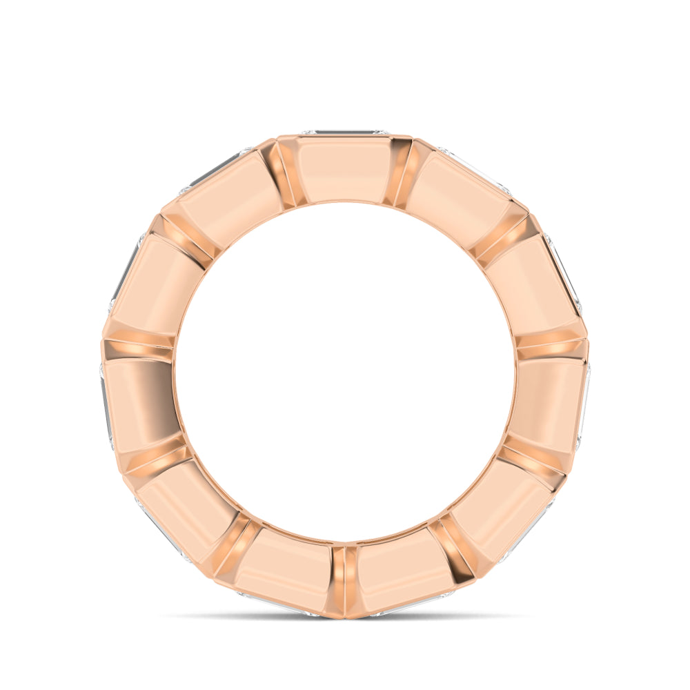 Rose Gold / Mahnoor Eternity Wedding Band