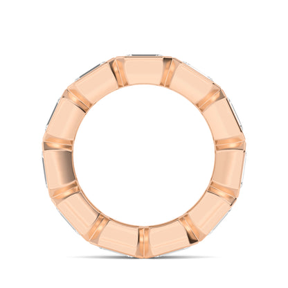 Rose Gold / Mahnoor Eternity Wedding Band