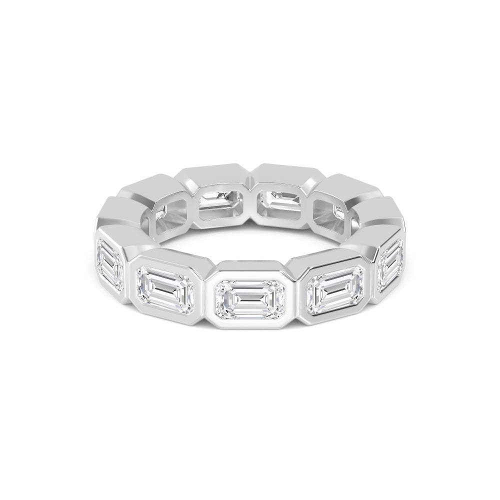 White Gold / Mahnoor Eternity Wedding Band