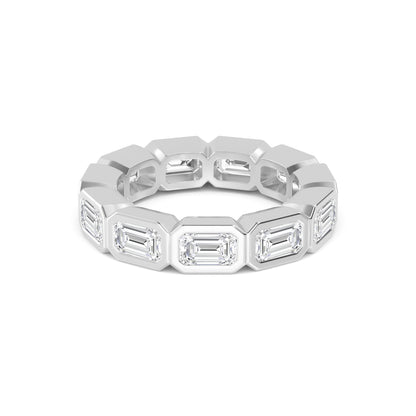 White Gold / Mahnoor Eternity Wedding Band