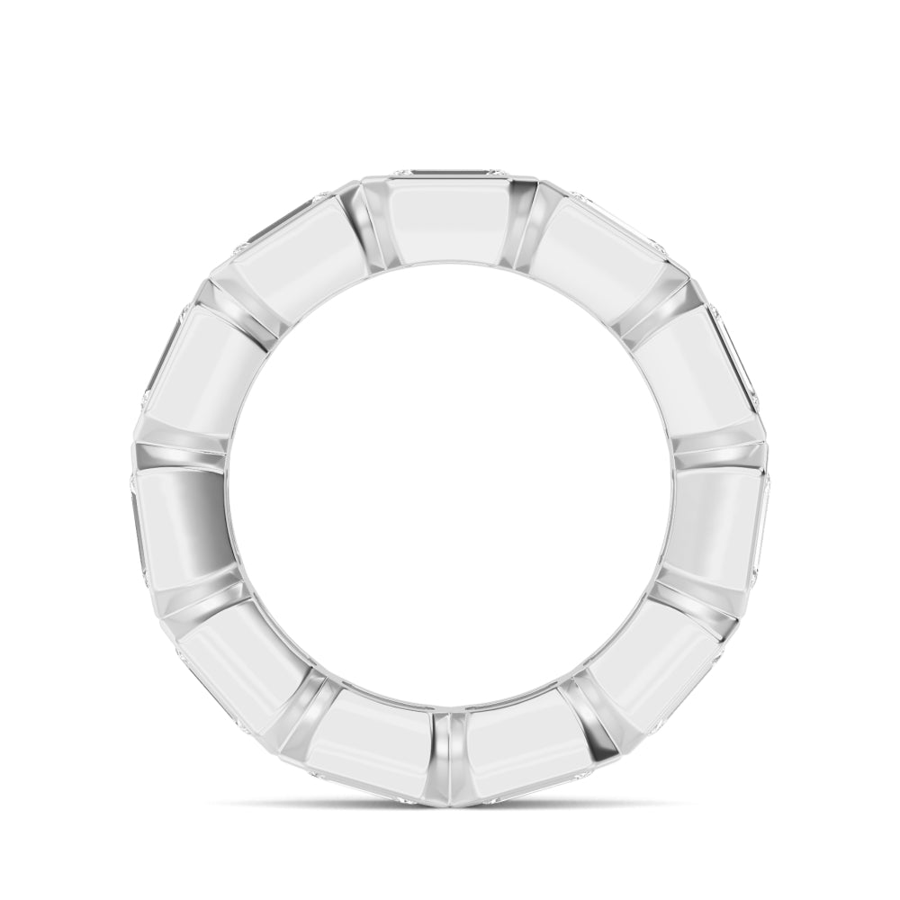 White Gold / Mahnoor Eternity Wedding Band
