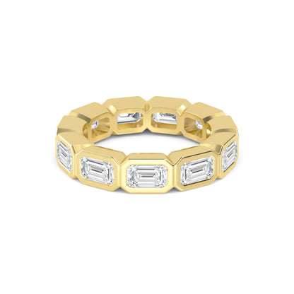 Yellow Gold / Mahnoor Eternity Wedding Band