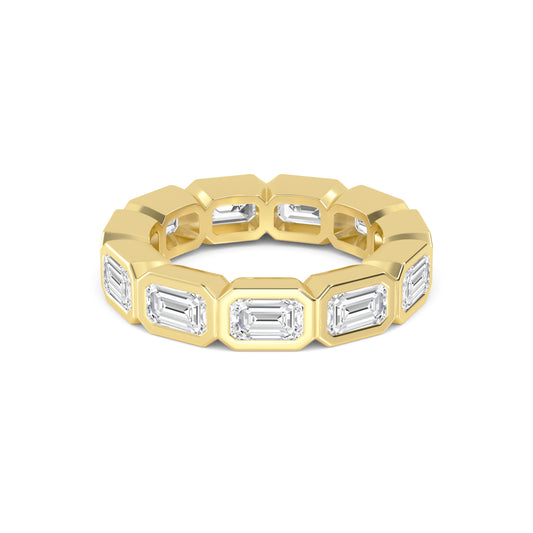 Yellow Gold / Mahnoor Eternity Wedding Band