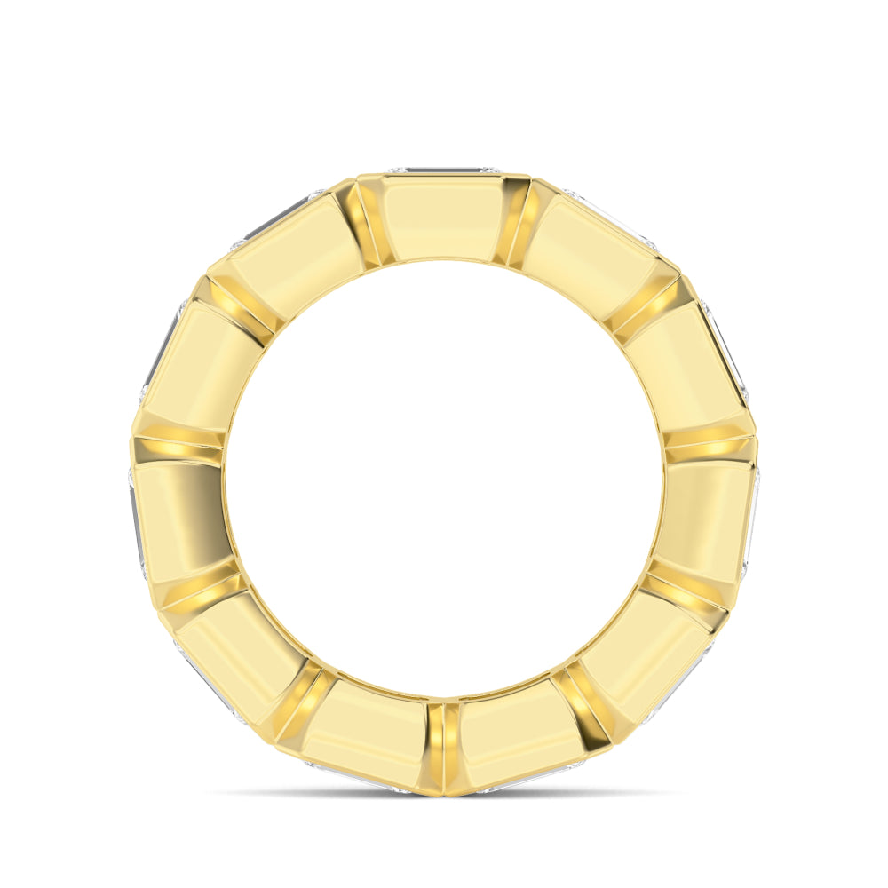 Yellow Gold / Mahnoor Eternity Wedding Band