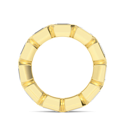 Yellow Gold / Mahnoor Eternity Wedding Band