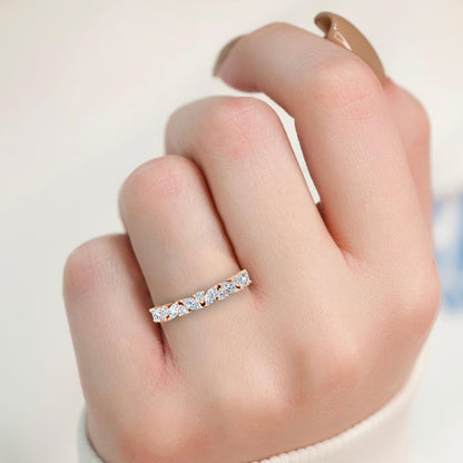 Rose Gold / Beatrice Stackable Wedding Band