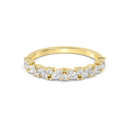 Yellow Gold / Beatrice Stackable Wedding Band