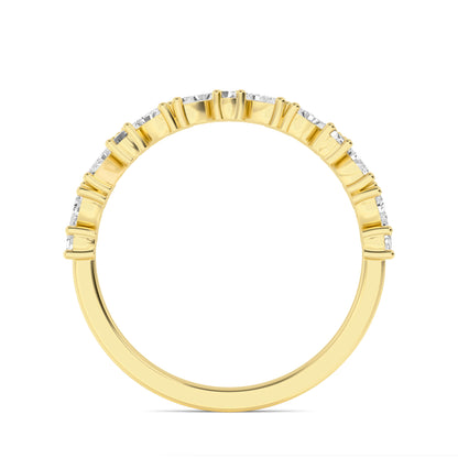 Yellow Gold / Beatrice Stackable Wedding Band