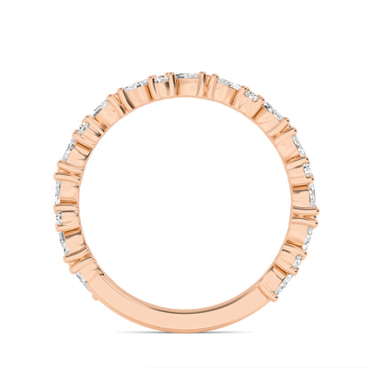 Rose Gold / Paloma Stackable Wedding Band