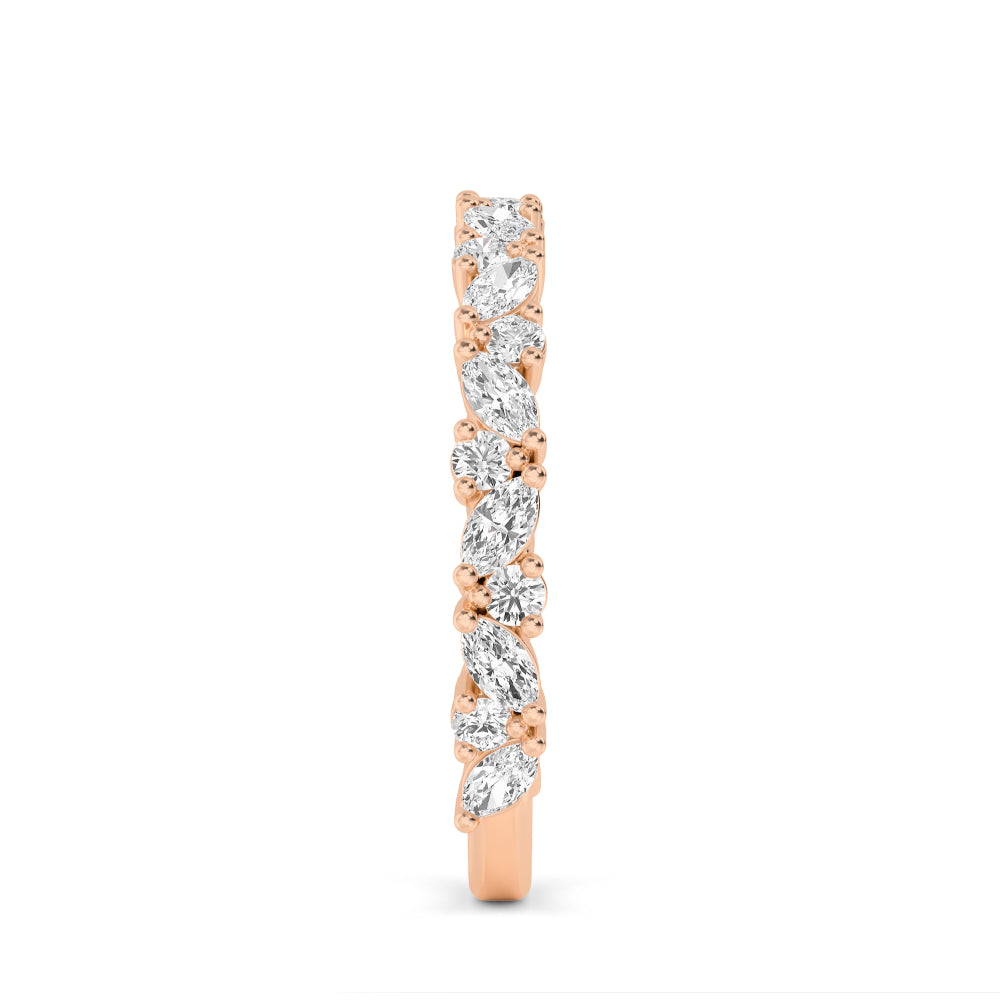 Rose Gold / Paloma Stackable Wedding Band