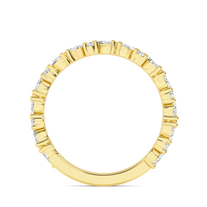 Yellow Gold / Paloma Stackable Wedding Band