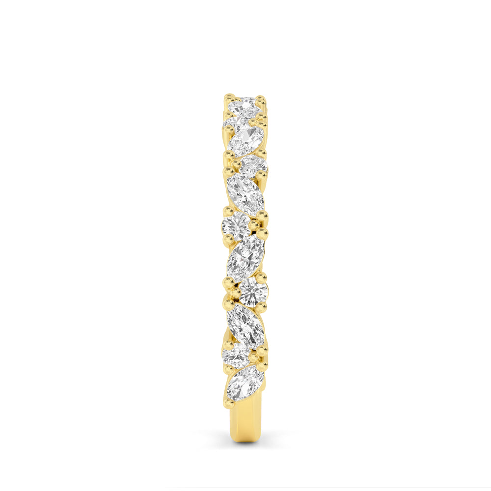 Yellow Gold / Paloma Stackable Wedding Band