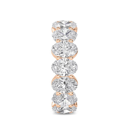 Rose Gold / Areeba Diamond Wedding Band