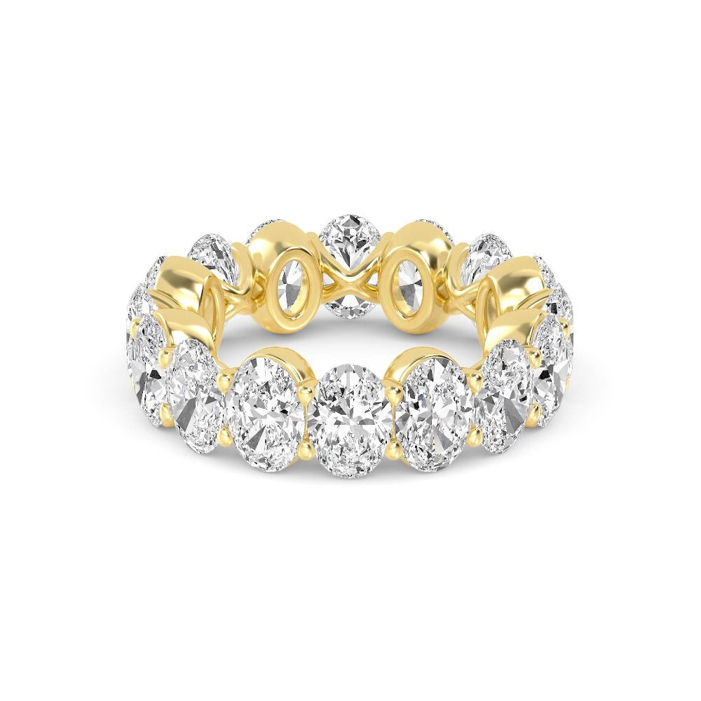 Yellow Gold / Areeba Diamond Wedding Band