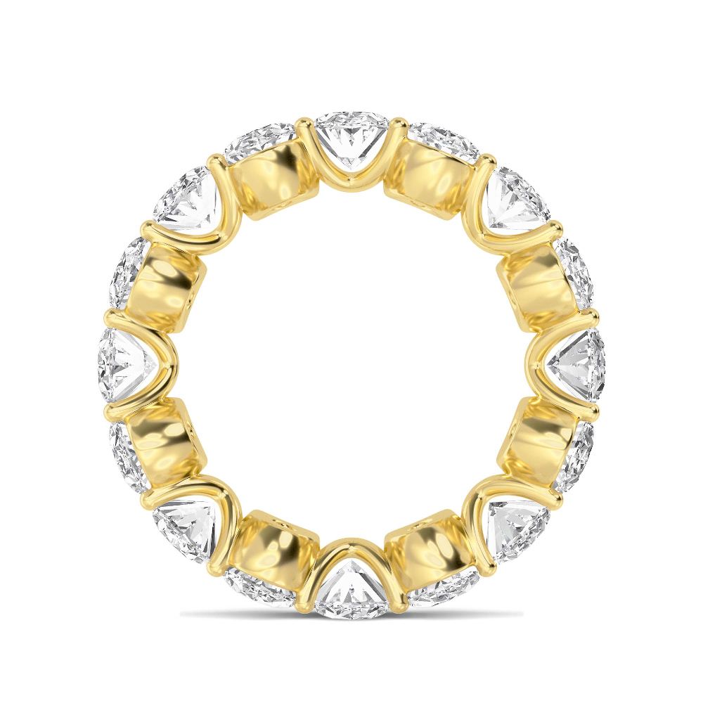 Yellow Gold / Areeba Diamond Wedding Band