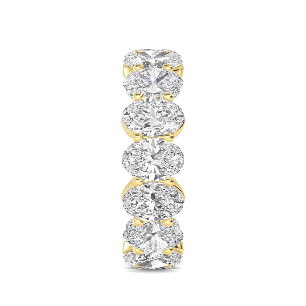 Yellow Gold / Areeba Diamond Wedding Band