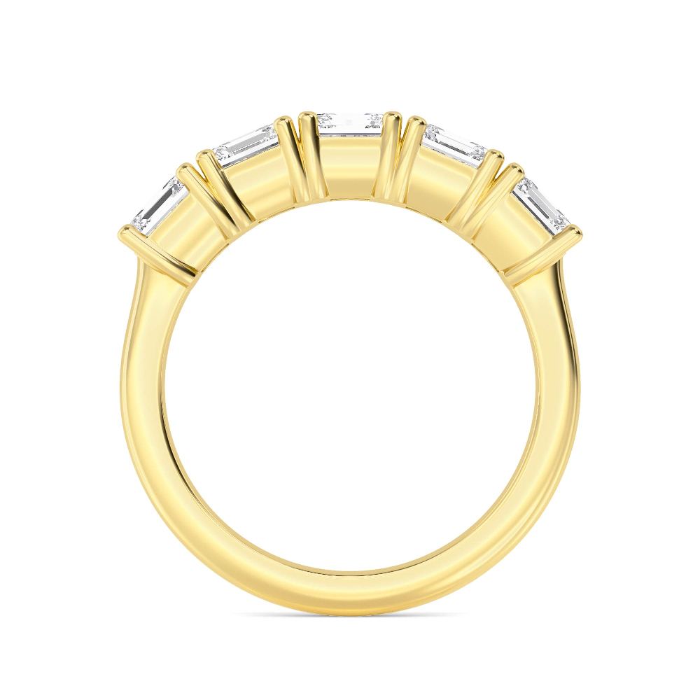 Yellow Gold / Kaia Diamond Wedding Band