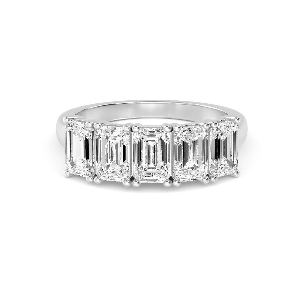 White Gold / Afsana Diamond Wedding Band
