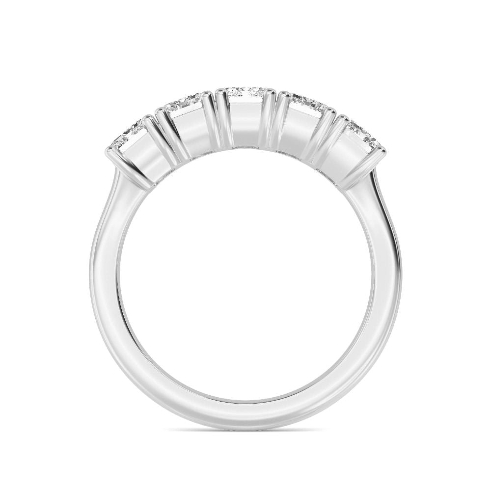 White Gold / Afsana Diamond Wedding Band
