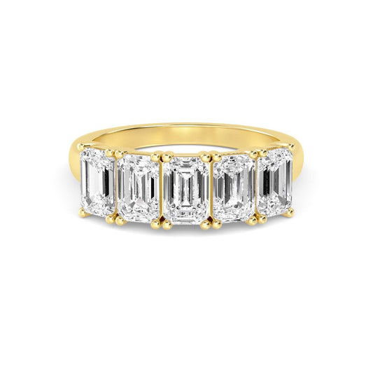Yellow Gold / Afsana Diamond Wedding Band