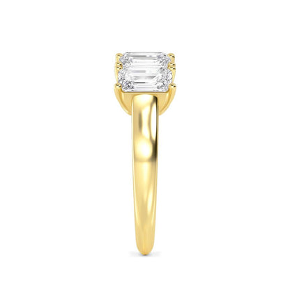 Yellow Gold / Afsana Diamond Wedding Band