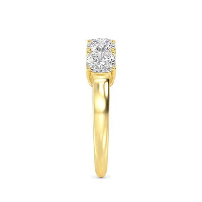 Yellow Gold / Mehr Diamond Wedding Band