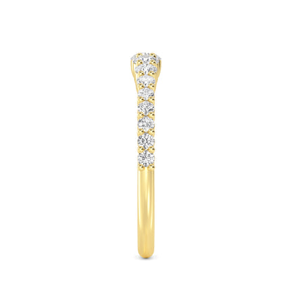 Yellow Gold / Rumi Diamond Wedding Band
