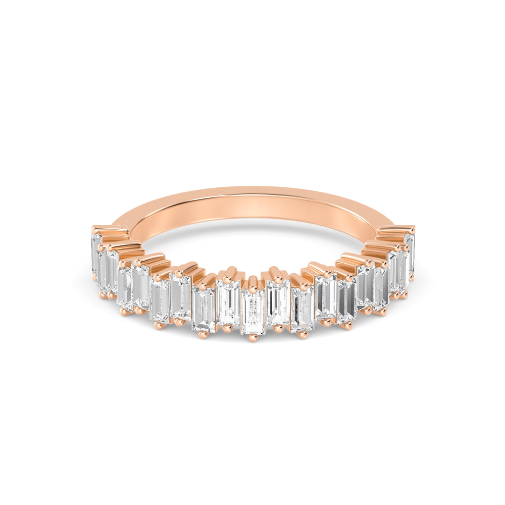 Rose Gold / Isla Stackable Wedding Band