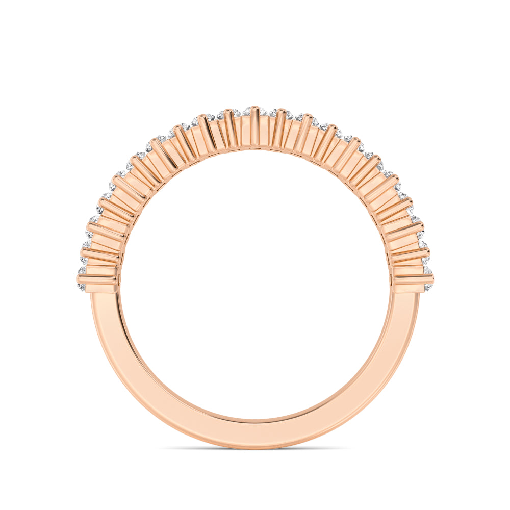 Rose Gold / Isla Stackable Wedding Band