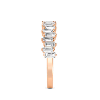 Rose Gold / Isla Stackable Wedding Band