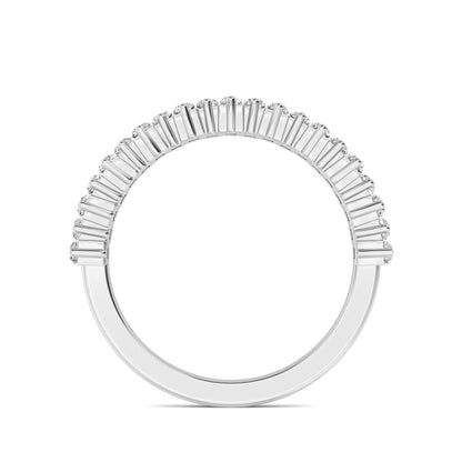 White Gold / Isla Stackable Wedding Band