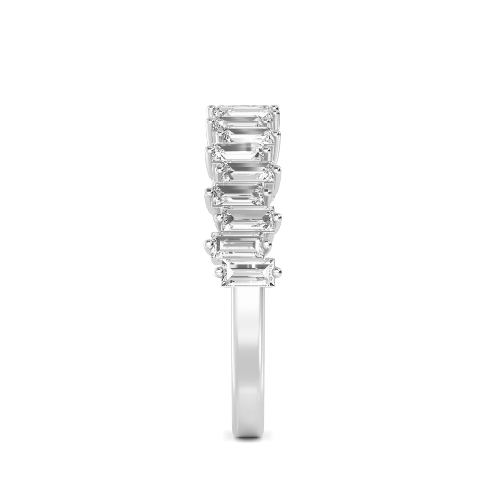 White Gold / Isla Stackable Wedding Band