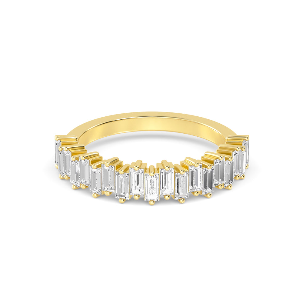 Yellow Gold / Isla Stackable Wedding Band