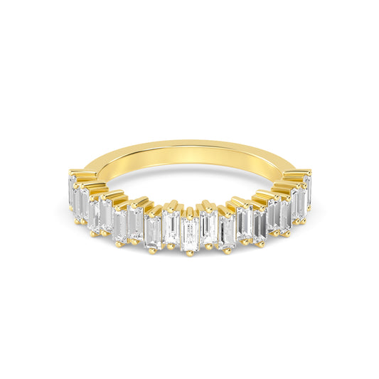 Yellow Gold / Isla Stackable Wedding Band
