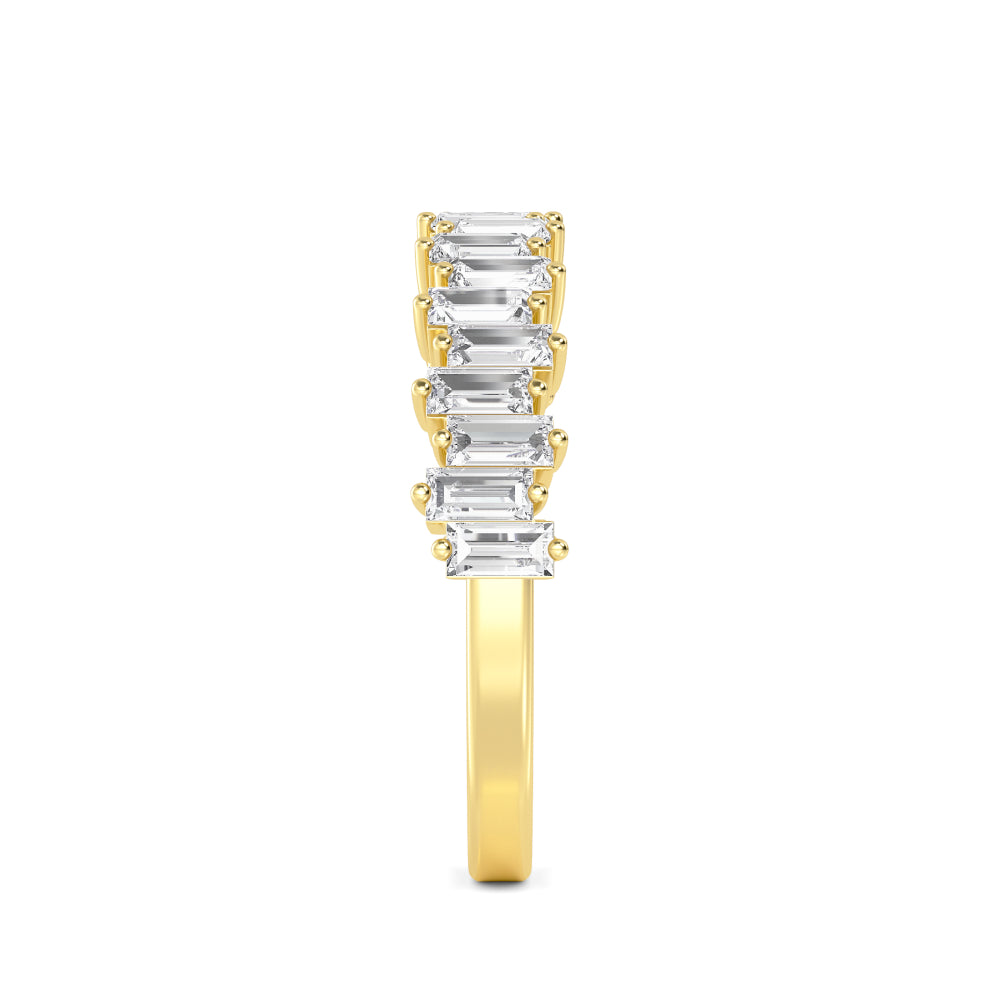 Yellow Gold / Isla Stackable Wedding Band