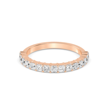 Rose Gold / Salma Diamond Wedding Band