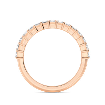 Rose Gold / Salma Diamond Wedding Band