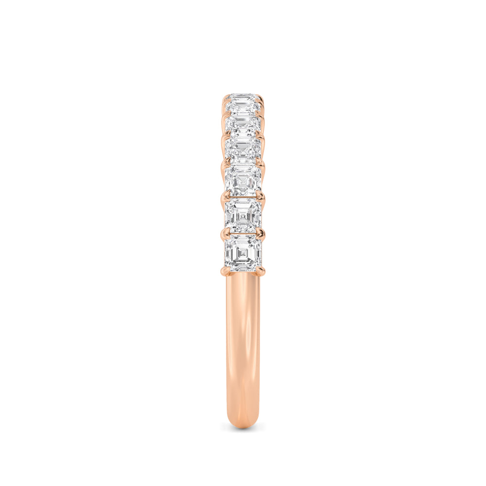 Rose Gold / Salma Diamond Wedding Band