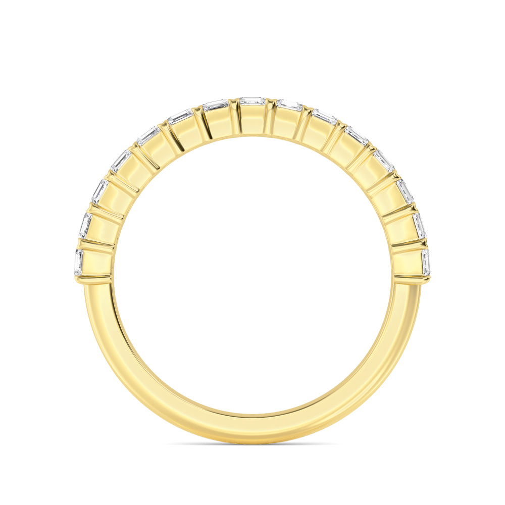 Yellow Gold / Salma Diamond Wedding Band