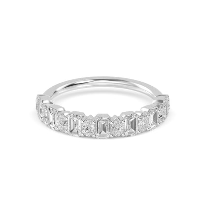 White Gold / Leia Diamond Wedding Band