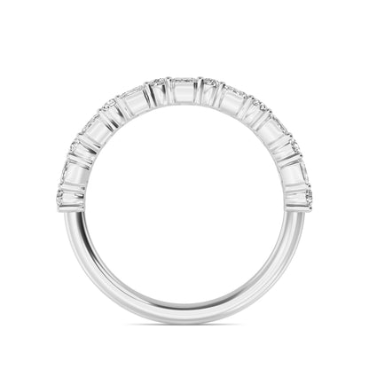 White Gold / Leia Diamond Wedding Band