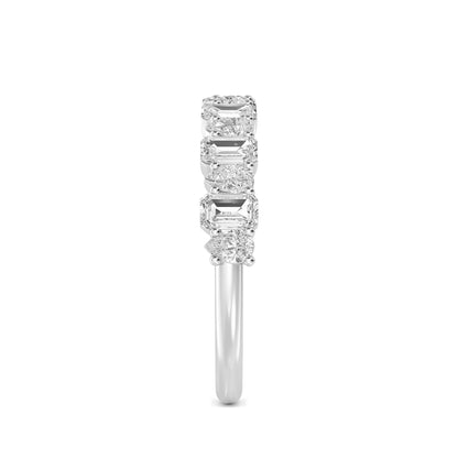 White Gold / Leia Diamond Wedding Band
