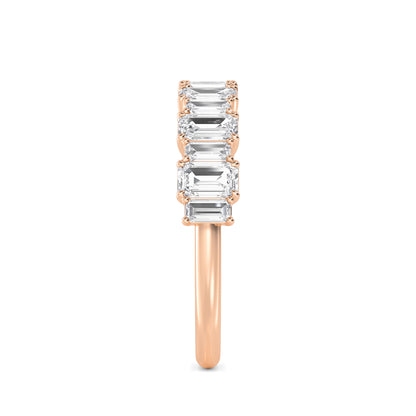 Rose Gold / Cassia Diamond Wedding Band