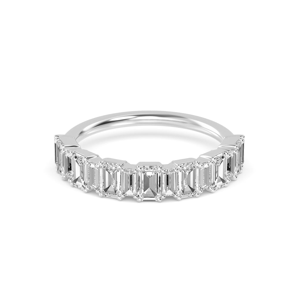 White Gold / Cassia Diamond Wedding Band
